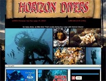 Tablet Screenshot of horizondivers.com